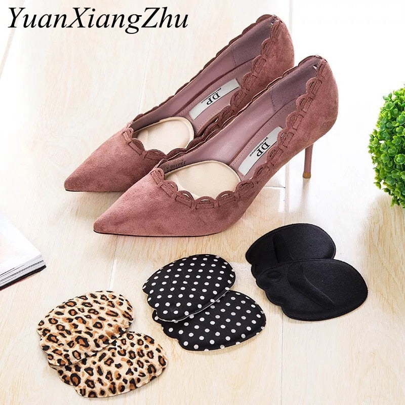 1Pair Soft High Heels Half Yard Mat Arch Only Eat Insert Insole Foot Forefoot Protection Pad Women