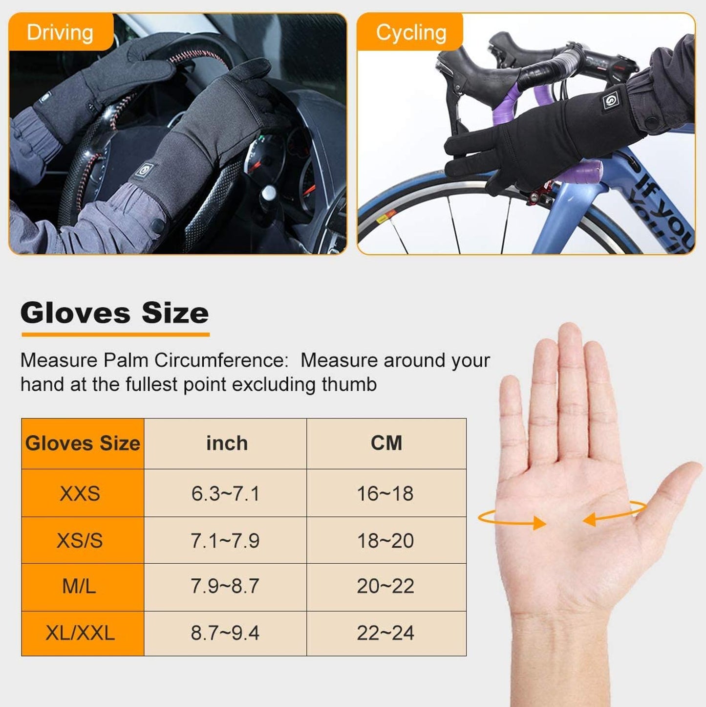 Savior Heat Liner Heated Gloves Winter Warm Skiing Gloves Outdoor Sports Motorcycling Riding Skiing Fishing Hunting