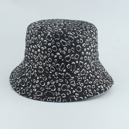 Men Women Fisherman Hat Vintage Print Panama Bucket Hat Reversible Bob Chapeau Femme Retro Hip Hop Cap Gorros