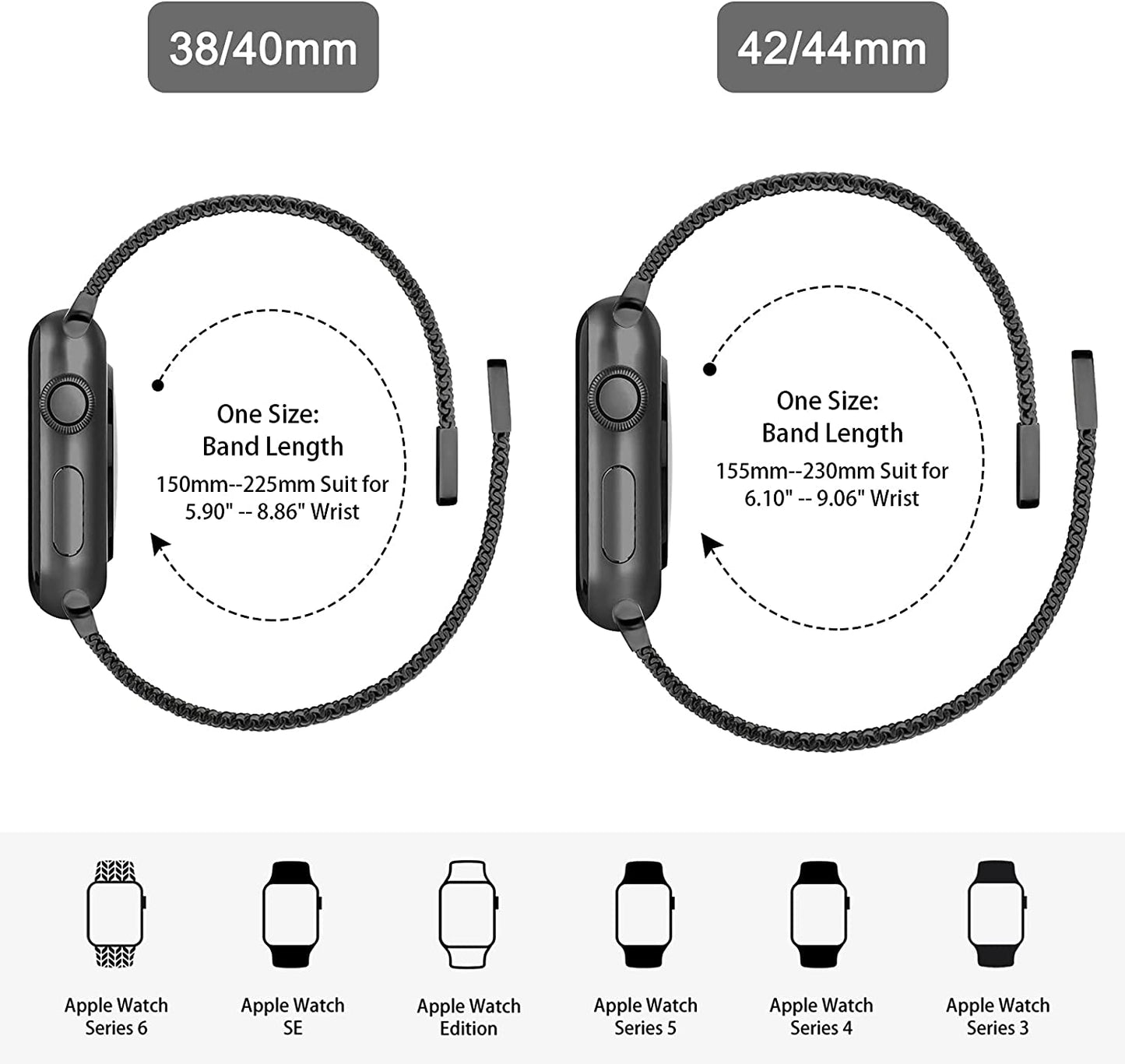 Strap For Apple watch ultra Band 7 49 45mm 40mm 38mm 42mm 41 44 mm Accessorie Magnetic Loop Metal for iWatch serie 7 4 5 6 se 3