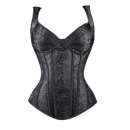 Sapubonva corset  top vest hot shaper bustiers corset burlesque lingerie overbust corset gothic clothing corsage medieval ladies