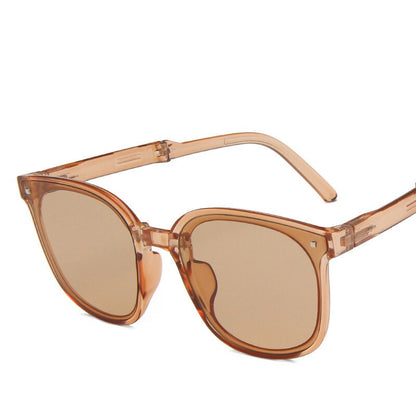LeonLion Fold Vintage Sunglasses Women Luxury Brand Eyewear for Women/Men Fashion Glasses Women 2022 Gafas De Sol Hombre UV400