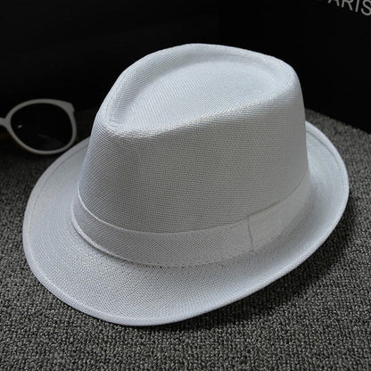 2018 England Retro Men's Fedoras Top Jazz Plaid Hat Spring Summer Autumn Bowler Hats Cap Classic Version chapeau Hats